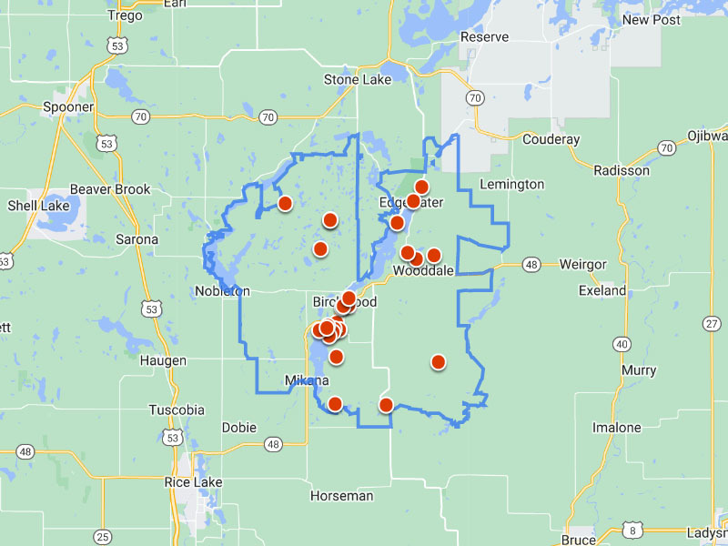 Birchwood, WI Land for Sale
