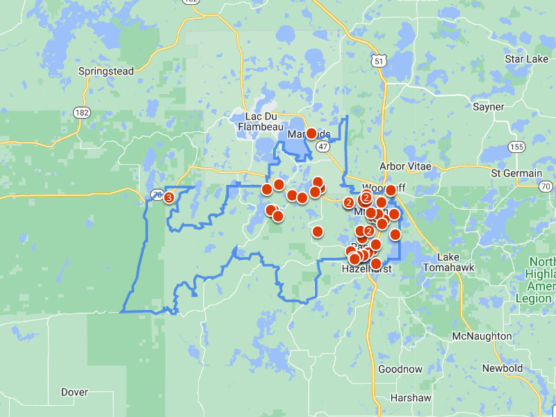 Minocqua, WI Land for Sale