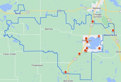 Shell Lake, WI Land for Sale